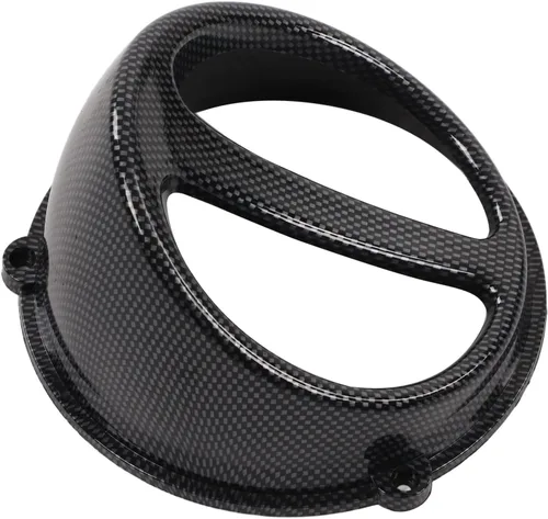 Fydun Cubierta del ventilador de refrigeración del motor de la motocicleta de fibra de carbono Air Scoop Accesorios de motocicleta reemplazo para