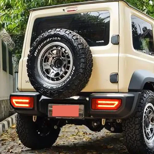 Miniatura 9 de Dreamseek Ensamble de Luz Trasera LED Compatible Suzuki Jimny 2019 2020 2021 2022 2023 2024 2025 Lámpara Trasera de Freno con Señal de Giro Lente
