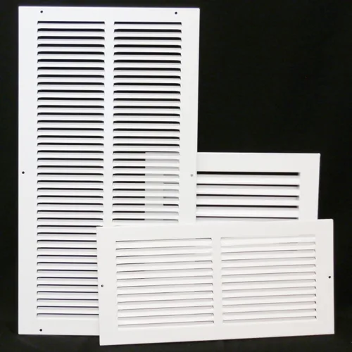 Miniatura 3 de HVAC Premium Rejilla de retorno de barra fija de 12 x 6 pulgadas - Estructura de acero - Aspecto elegante y acabado resistente