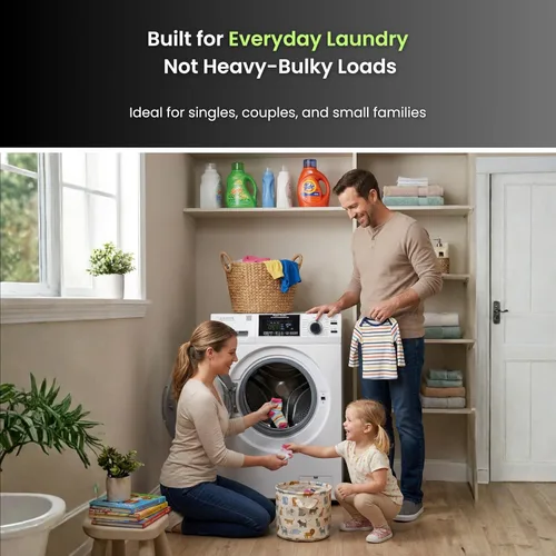 Miniatura 4 de Equator 24" Original 110V CONVERTIBLE Compact Combo Washer Dryer 1.6 cu.ft./15 lbs for Apartment, Condo, RV, Tiny Home & Small Spaces, 1400 rpm PET