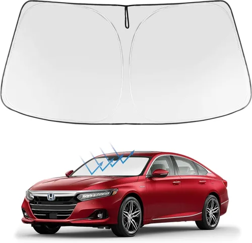 Miniatura 14 de Proadsy Parasol para parabrisas actualizado 2025, ajuste personalizado Dodge RAM 1500 2Dr 2019-2024 2025, 4 capas, plegable, protector de parasol