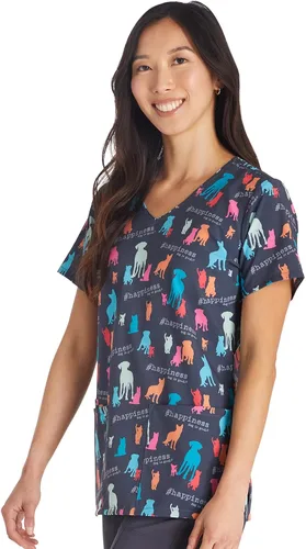 Miniatura 7 de Tooniforms TF614 - Top con cuello en V