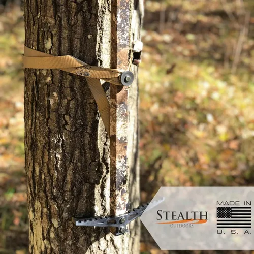 Miniatura 5 de Stealth Strips Cinta silenciadora de camuflaje Tela silenciadora autoadhesiva Ideal para silenciar todo tu equipo de caza de metal y accesorios