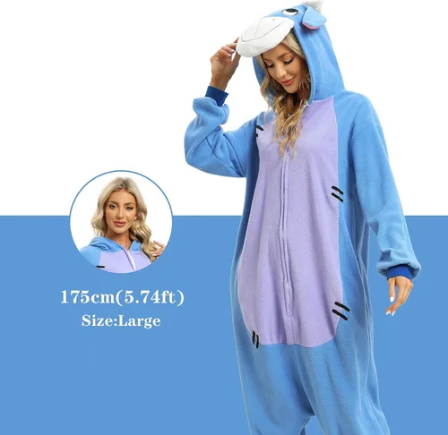 Miniatura 2 de NAITOKE Pijama de cosplay para adultos, disfraz de Halloween, disfraz de puntada de Perry The Platypus