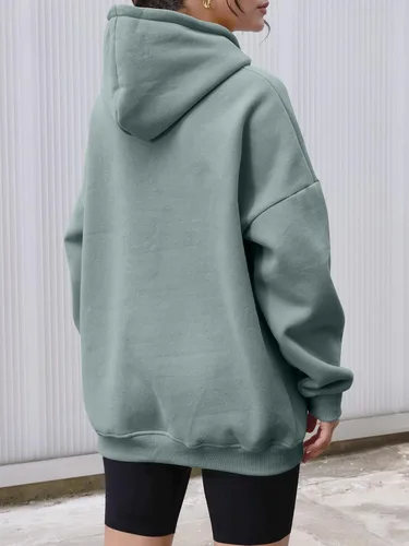 Miniatura 29 de AUTOMET Sudaderas con capucha de gran tamaño para mujer, sudaderas de forro polar con capucha 2024, ropa de otoño, trajes de moda, suéter de invierno