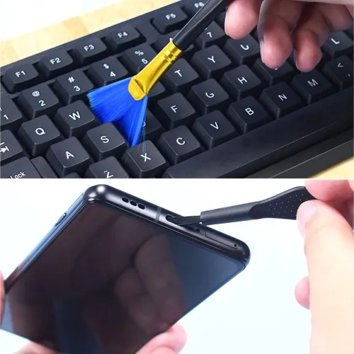 Miniatura 6 de Kit de limpieza de teléfono celular, 116 piezas limpiador de altavoces para iPhone y Android, limpiador de puerto de carga de pantalla de teléfono