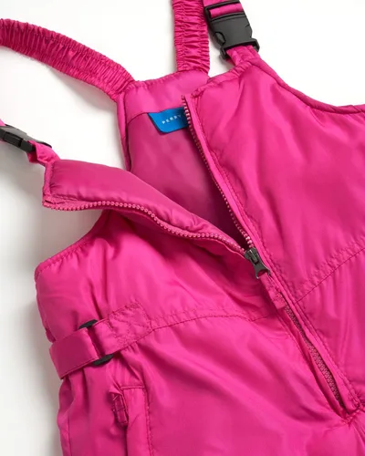 Miniatura 3 de Perry Ellis Babero de nieve para niños Pantalones de nieve aislados impermeables con puño de cremallera segura Pantalones de invierno para niñas