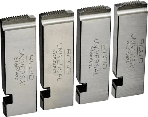 RIDGID 47785 Troqueles para máquina roscadora, NPT de alta velocidad para diestros con tamaño nominal de tubo de 1/2 pulgada a 3/4 pulgadas,
