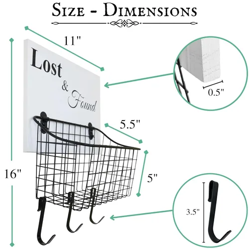 Miniatura 6 de Cesta de basura para objetos perdidos, ideal para un aula preescolar o guardería Decoración de aula de granja - Cesta de calcetines perdidos