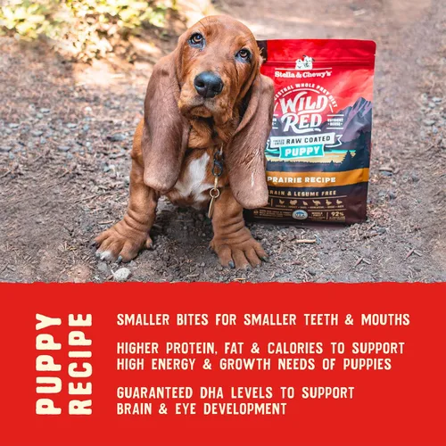 Miniatura 6 de Stella & Chewy's Wild Red - Alimento seco para perros con recubrimiento crudo, con alto contenido de proteínas y sin legumbres, receta de pradera
