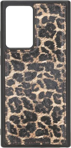 Miniatura 292 de Venito Lucca - Funda de piel compatible con Samsung Galaxy Note 10 (6,3 pulgadas), extra segura, con cubierta trasera acolchada, cocodrilo negro