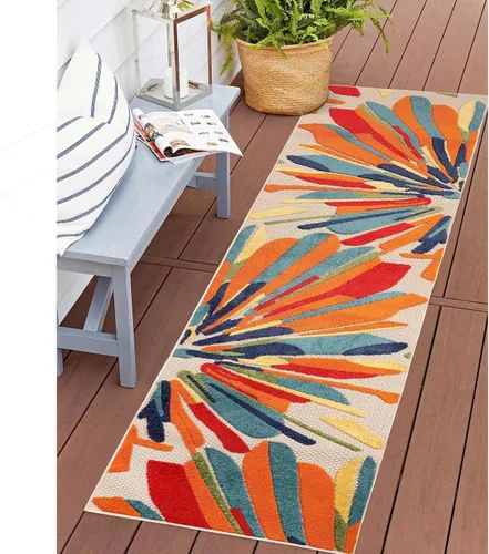 Miniatura 14 de SUPERIOR - Alfombra de interior y exterior, perfecta para patio, dormitorio, cocina, sala de estar, entrada, cuarto de juegos, guardería, cubierta
