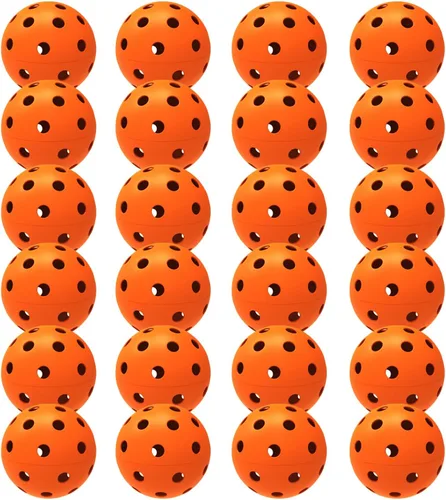 Miniatura 36 de Paquete de 6 pelotas de pickleball deportivas para exteriores - 40 pelotas de pickleball - Bolas de pickleball de EE. UU. aprobadas por USAPA
