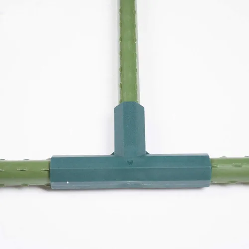 Miniatura 2 de 10 conectores de marco de invernadero de 0.43/0.630 in, montaje de PVC para edificios de 3 vías y 4 vías, conector de tubo de esquina de soporte