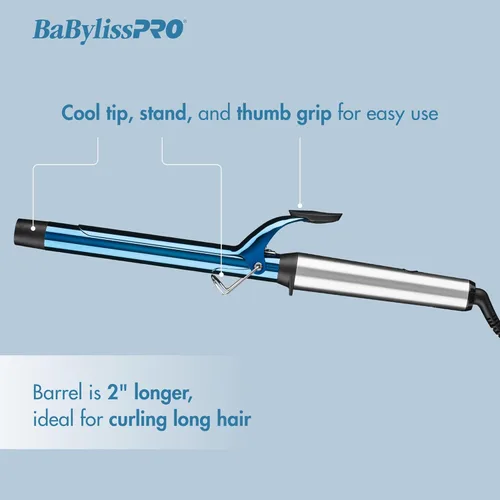 Miniatura 7 de BaBylissPRO Plancha plana de titanio nano, plancha de pelo de 1 pulgada en U para resultados profesionales de salón y todo tipo de cabello