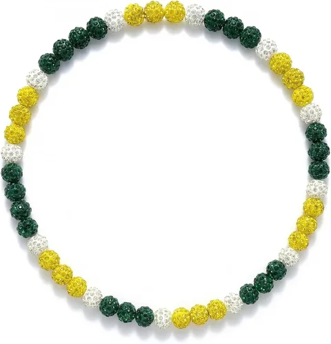 Miniatura 9 de Collar de béisbol con cuentas para hombre, colección Bling Ice, de 16 a 20 pulgadas, ideal para equipos de béisbol y entusiastas Arctic Ice