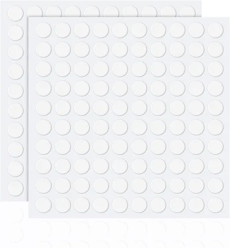 Miniatura 8 de Adhesivos adhesivos de doble cara transparentes de doble cara con cinta adhesiva redonda de acrílico sin rastros, adhesivo fuerte impermeable