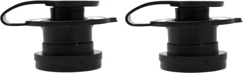 Miniatura 7 de Aftermarket - Conjunto de tapón de drenaje de enfriador de eje estándar negro de 1 pulgada compatible con enfriadores Coleman