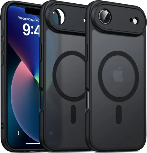 Miniatura 38 de Oterkin Funda magnética para Samsung Galaxy S24 Ultra mate, funda para teléfono S24 Ultra compatible con MagSafe, esmerilada, translúcida, a prueba