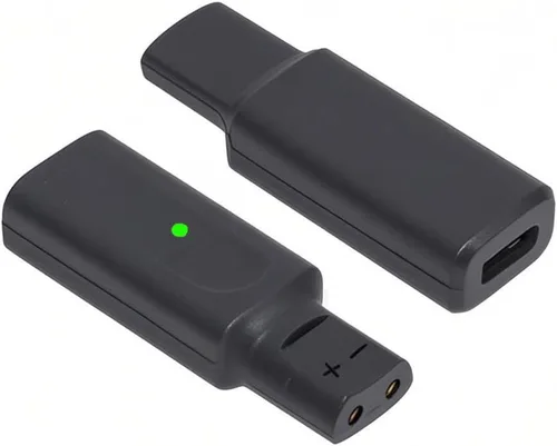 xiwai Convertidor eléctrico de cortapelos USB tipo C a 2 pines de potencia de repuesto DC12V adaptador para recortadoras de barba afeitadoras