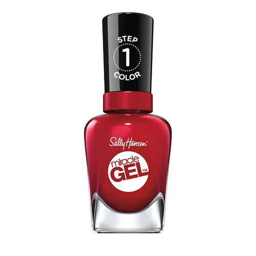 Miniatura 44 de Sally Hansen Miracle Gel Supercharged Pinks Esmalte de uñas Fórmula similar a gel de calidad de salón, sistema de dos pasos, no necesita luz UV