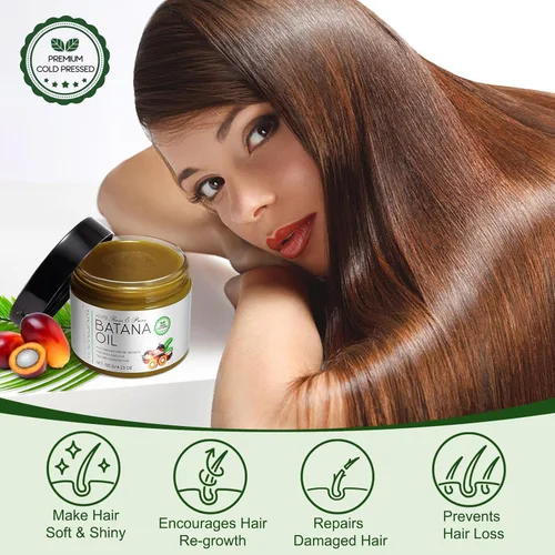 Miniatura 3 de Aceite de batana para el crecimiento del cabello, aceite orgánico 100% puro y crudo de Honduras, estimula el crecimiento, previene la pérdida