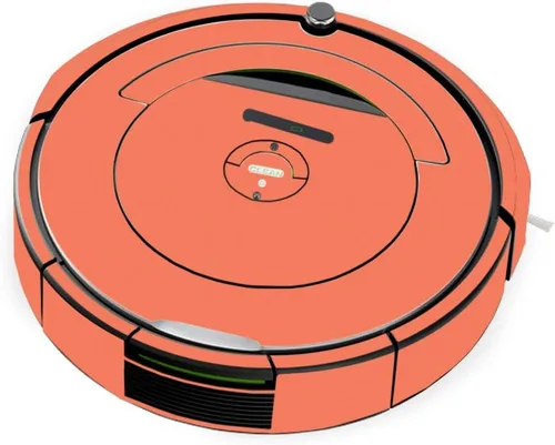 Miniatura 15 de MightySkins Skin compatible con iRobot Roomba 690 Robot Vacuum - Azul claro sólido Cubierta protectora de vinilo duradera y única Fácil