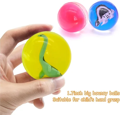 Miniatura 4 de Bouncy Balls, 1.7inch High Bounce Balls for Kids, Party Favors and Goodie Bag Fillers for Kids, Super Bouncy Balls for Birthday Party