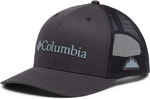 Miniatura 254 de Columbia - Gorra de malla con bandera con árboles unisex para adultos, corona alta