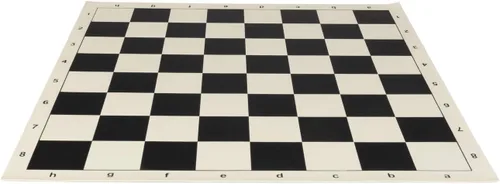 Miniatura 4 de Juego de ajedrez romano – Tablero de ajedrez de vinilo Negro/Blanco Tamaño 17,3" + Piezas de Ajedrez Romano 3,75" Negro/Blanco