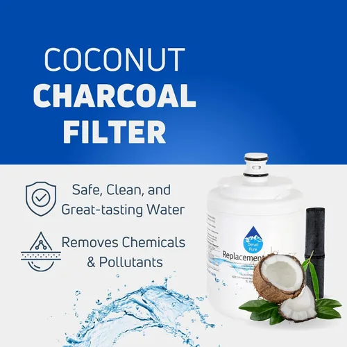 Miniatura 4 de Filtro de agua de repuesto para refrigerador JCD2389GES - Compatible con el cartucho de filtro de agua para refrigerador UKF7003