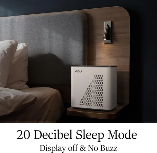 Miniatura 4 de Purificadores de aire para el hogar, habitación grande de hasta 547 pies cuadrados, filtro de aire True HEPA H13 de 20 dB, limpiador de olores