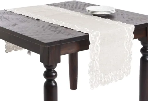 Miniatura 5 de SARO LIFESTYLE QX168 - Mantel individual de 4 piezas, 14 x 20 pulgadas, natural