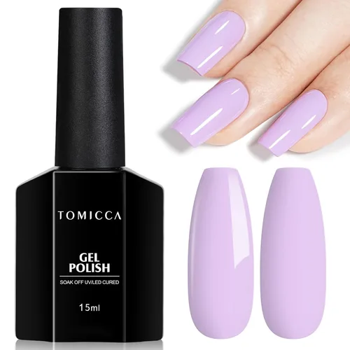 Miniatura 13 de TOMICCA Capa superior de gel mate, 0.5 onzas líquidas, acabado mate para esmalte de uñas de gel, remojar LED UV para curar de larga duración