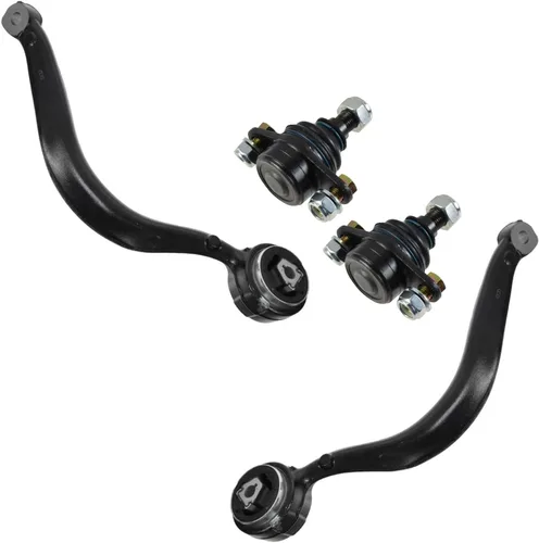 Miniatura 133 de TRQ Brazo de control delantero superior e inferior con rótula juego de 4 piezas compatible con Land Rover Range Rover 2003-2012