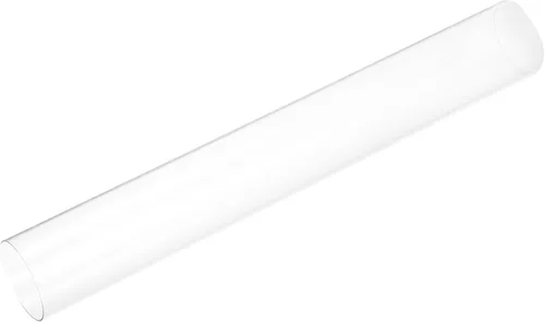 Miniatura 19 de uxcell 2 tubos rígidos transparentes de 0.157 in (5/32 pulgadas) de diámetro interior x 0.236 in de diámetro exterior x 1 pie de longitud tubo