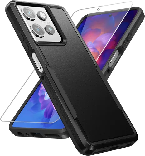 Miniatura 11 de Funda para Moto G Stylus 5G 2022, con Protector de Pantalla, [Probada contra Caídas de Grado Militar] Funda Protectora de Servicio Pesado Resistente