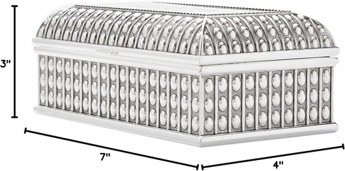 Miniatura 3 de THINGS REMEMBERED Caja de recuerdo rectangular antigua (personalización gratuita)