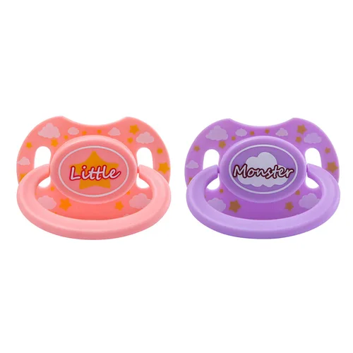 Miniatura 7 de LittleForBig Bigshield Gen-II Chupete Impreso De Gran Tamaño - Azul Dreamy & Green Baby