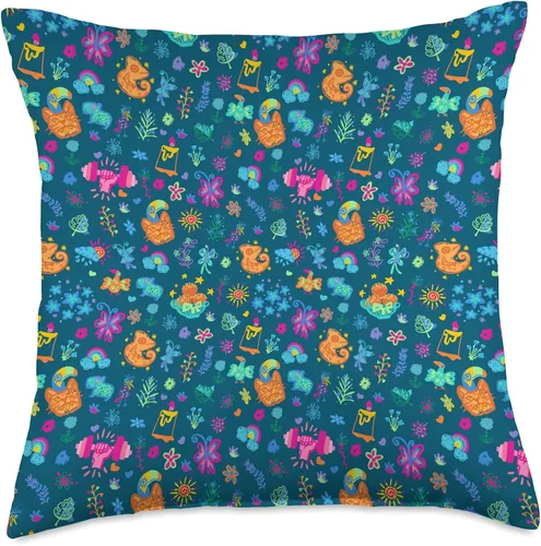 Miniatura 5 de Disney Encanto Madrigal Family - Almohada con estampado mágico, 16.0 x 16.0 in, multicolor