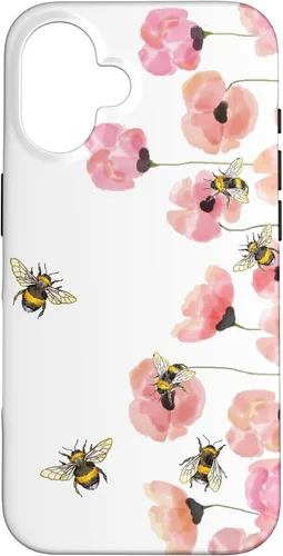 Miniatura 32 de Bumble bee - Honey Bees. bee Lover. Pink Flower. Gift Case for iPhone 17