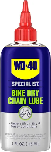 WD-40 Bike - Lubricante para bicicletas de todas las condiciones, limpiador para bicicletas, desengrasante, lubricante seco y húmedo