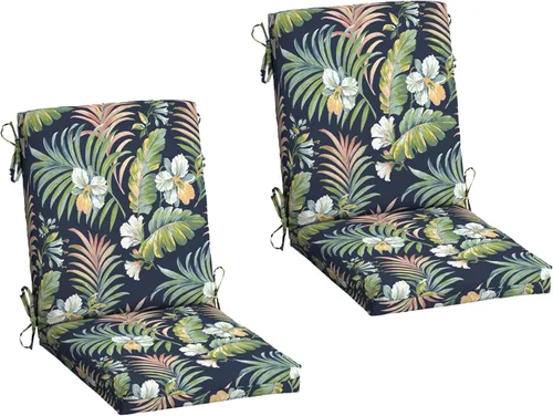 Miniatura 44 de Arden Foam - Cojines de espuma para sillas de patio y comedor, 20 x 44 pulgadas, espuma de alta densidad de alta densidad, nunca se aplana