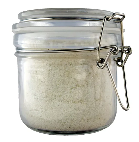 Gourmet Celtic Style French Grey Sel Gris – Tarro hermético de chefs de 8 onzas (molido fino) – Colección Premier Salt's Premium Sea Salt