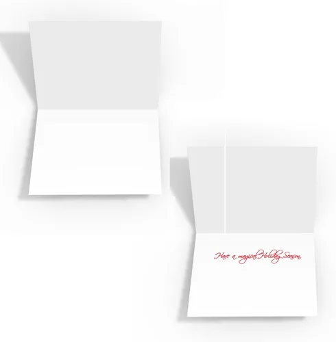 Miniatura 2 de Stonehouse Collection Tarjetas navideñas rústicas surtidas - 18 tarjetas de Navidad en caja y sobres