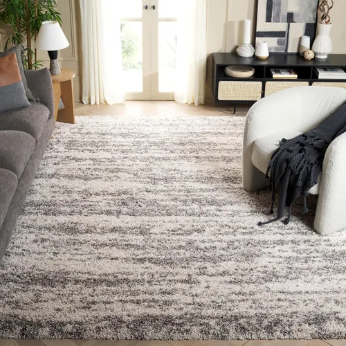 Miniatura 34 de SAFAVIEH Hudson Shag Collection - Alfombra decorativa de 2 x 3 pies, diseño moderno, no desprende pelusa y de fácil cuidado, 2 pulgadas de grosor