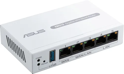Miniatura 9 de ASUS ExpertWiFi EBG15 Router Gigabit VPN con cable, hasta 3 puertos ethernet WAN + 1 WAN USB, IPS Prevención de Intrusiones, Firewall de Capa 7