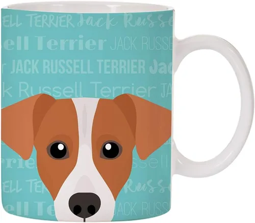 Miniatura 23 de Taza de café de cerámica con diseño de raza de perro de 11 oz (Border Collie)