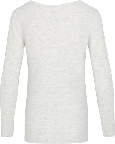 Miniatura 5 de Natural Uniforms Camiseta de manga larga extra ancha con cuello redondo para mujer
