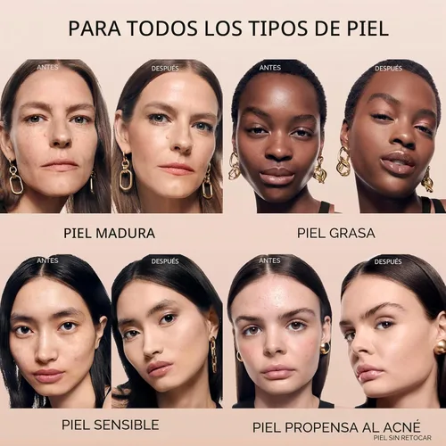 Miniatura 7 de Lancôme Teint Idole Ultra Wear Natural Matte Foundation - Base mate natural, de larga duración, cobertura media a completa, acabado natural, fórmula